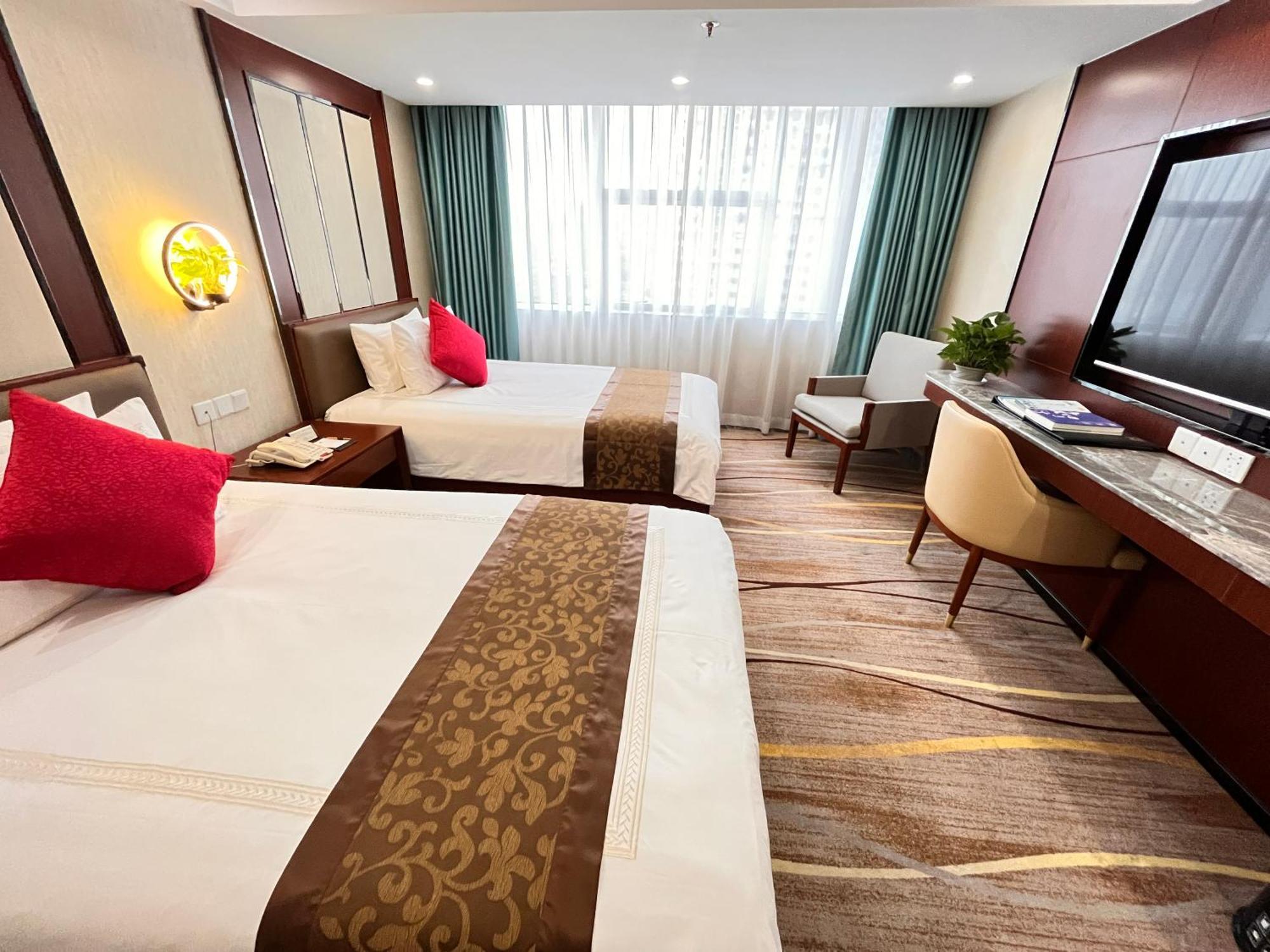 Skyline Plaza Hotel Kanton Exterior foto