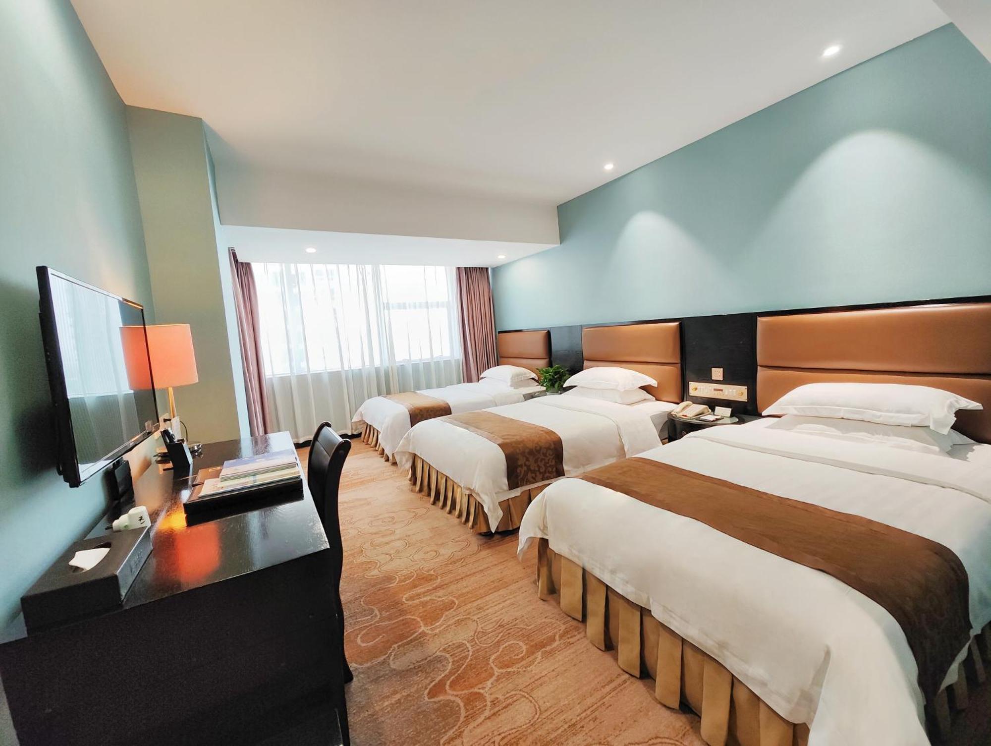 Skyline Plaza Hotel Kanton Exterior foto